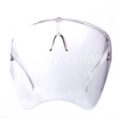 Designer Unisex Clear Full Face Protective Shield Mask